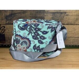 🔥NEW RARE Pattern -Vera Bradley Stay Cooler Cross Body Lunch Bag Fan Flowers